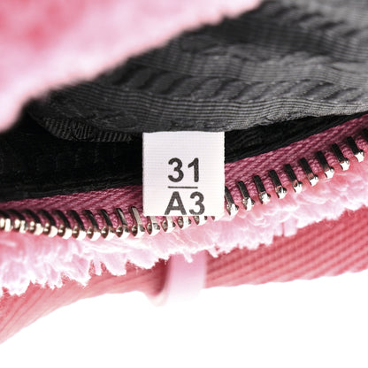 Prada Terry Cloth Mini Re-Edition 2000 Bag Petalo Black 7 of 11