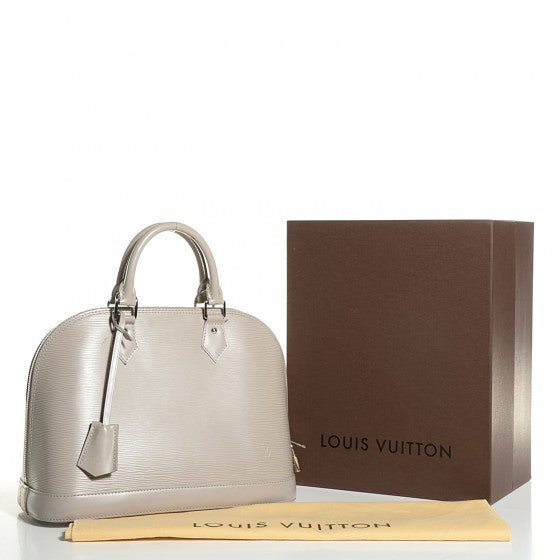 Louis Vuitton Epi Alma PM Gres 8 of 16