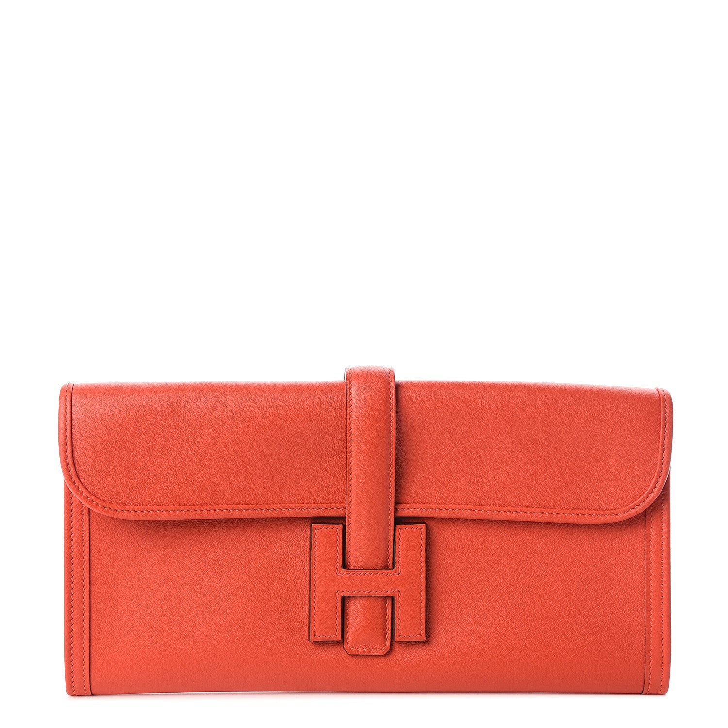 Hermes Swift Jige Elan 29 Clutch Capucine 1 of 8