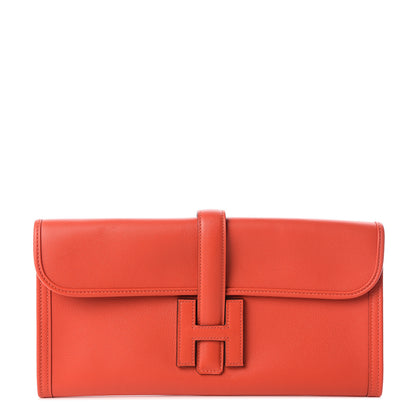 Hermes Swift Jige Elan 29 Clutch Capucine 1 of 8