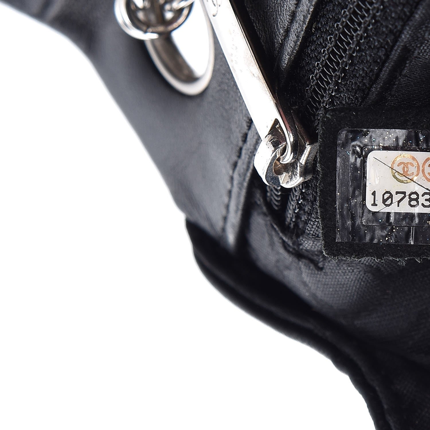 Chanel Lambskin Vertical Quilted Medium Single Flap Black 8 of 16