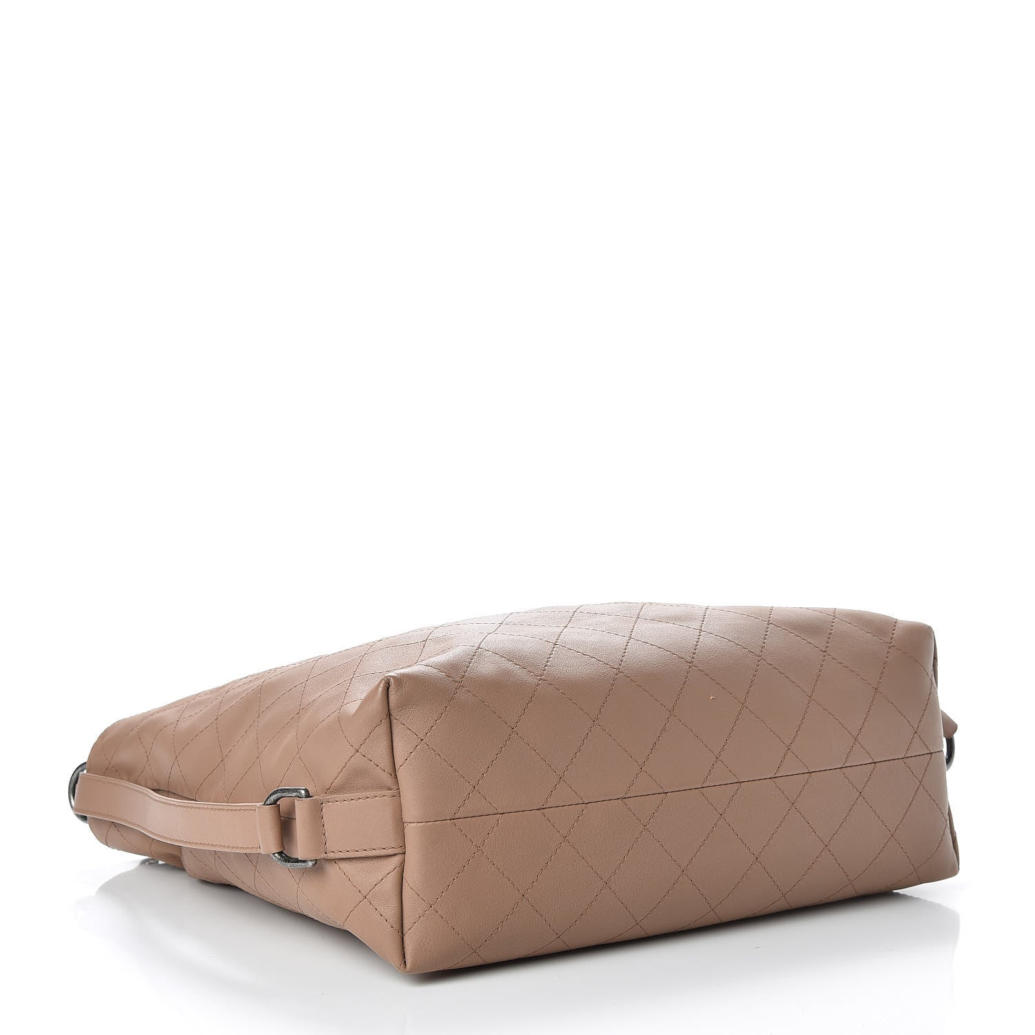 Chanel Calfskin Stitched Large Hobo Dark Beige 5 of 13