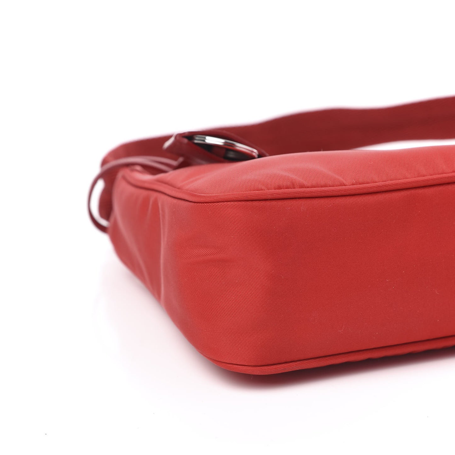 Tessuto Nylon Mini Re-Edition 2000 Bag Rosso
