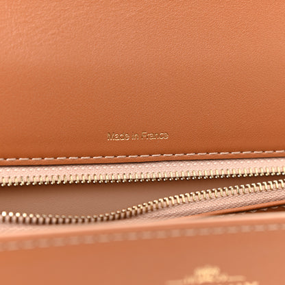 Delvaux Calfskin MM Tempete Satchel Camel 10 of 11