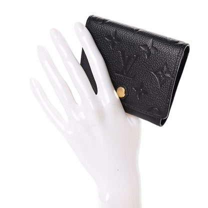 Louis Vuitton Empreinte Business Card Holder Black 2 of 7