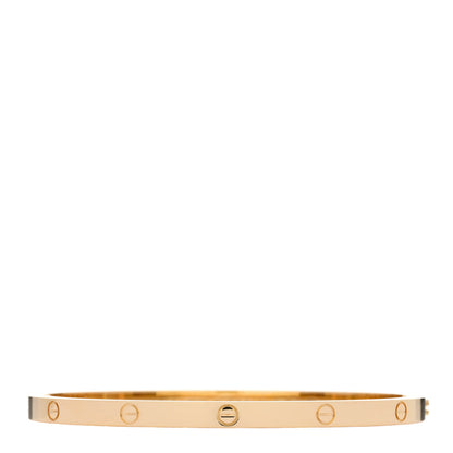 Cartier 18K Yellow Gold Small LOVE Bracelet 16 1 of 4