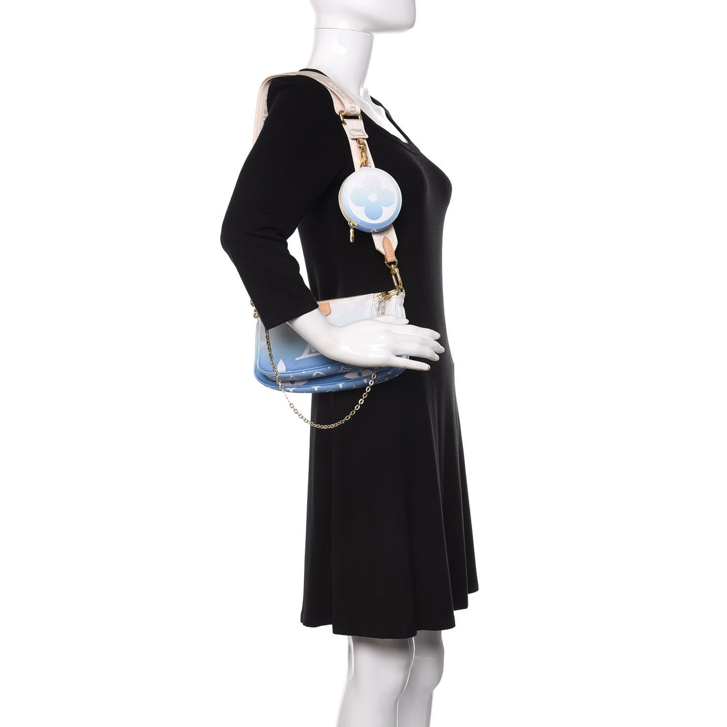 Monogram Giant By The Pool Multi Pochette Accessories Blue