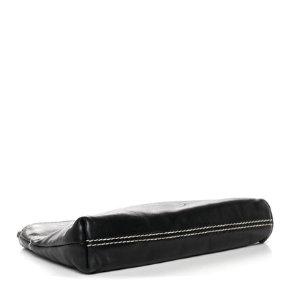 Chanel Lambskin Lax Pochette Black 4 of 10
