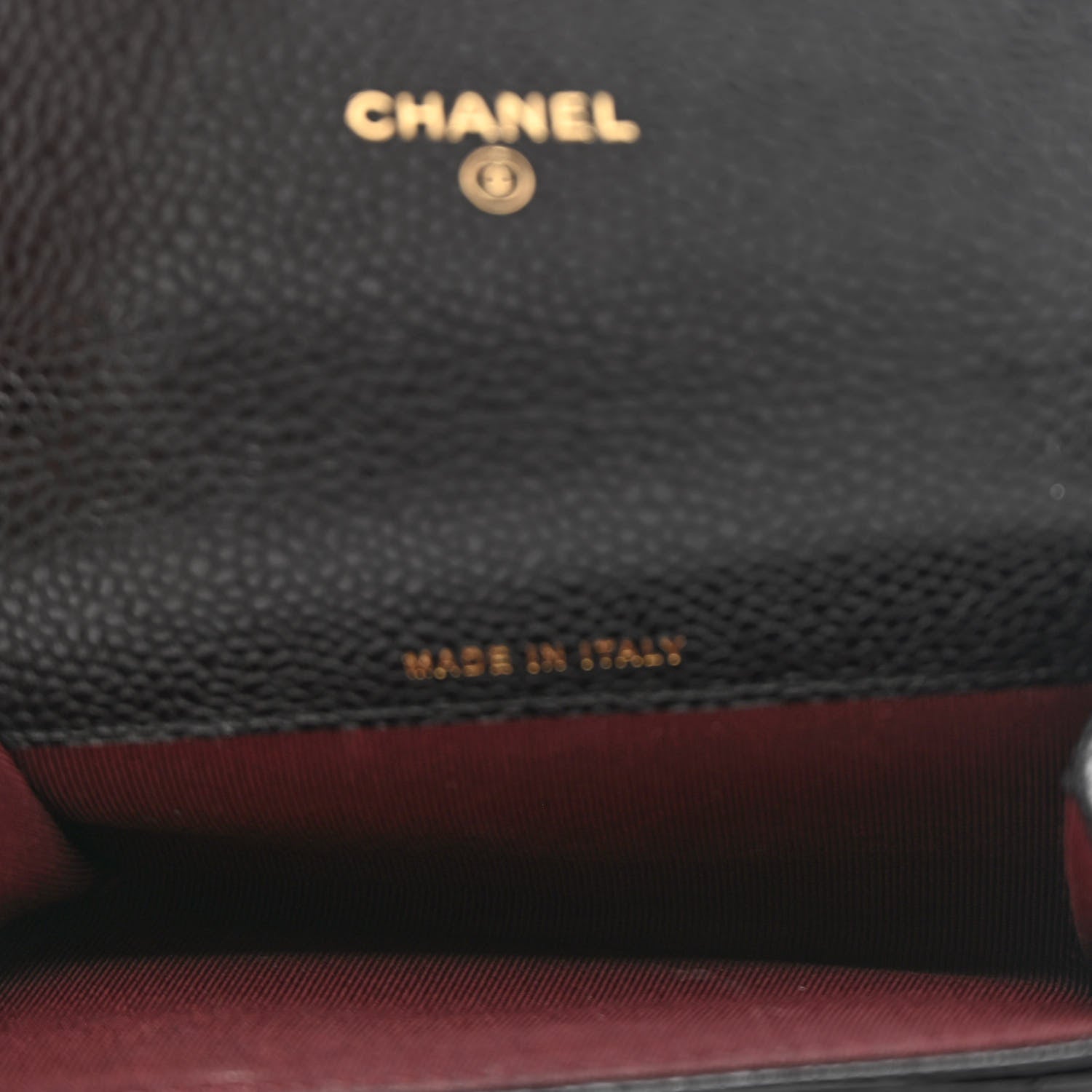 Chanel Caviar Quilted Flap Card Holder Black 5 of 8