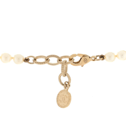Chanel Pearl CC 100th Anniversary Necklace Light Gold 3 of 3