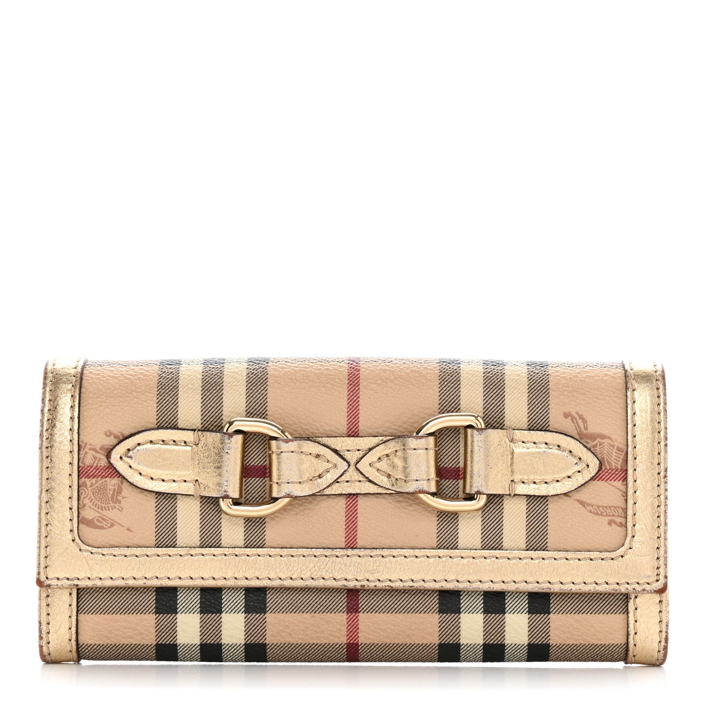 Haymarket Check Molly Wallet Gold