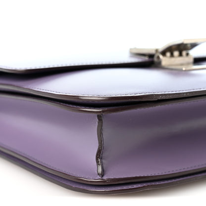 Celine Box Calfskin Medium Classic Box Flap Bag Amethyst 9 of 10