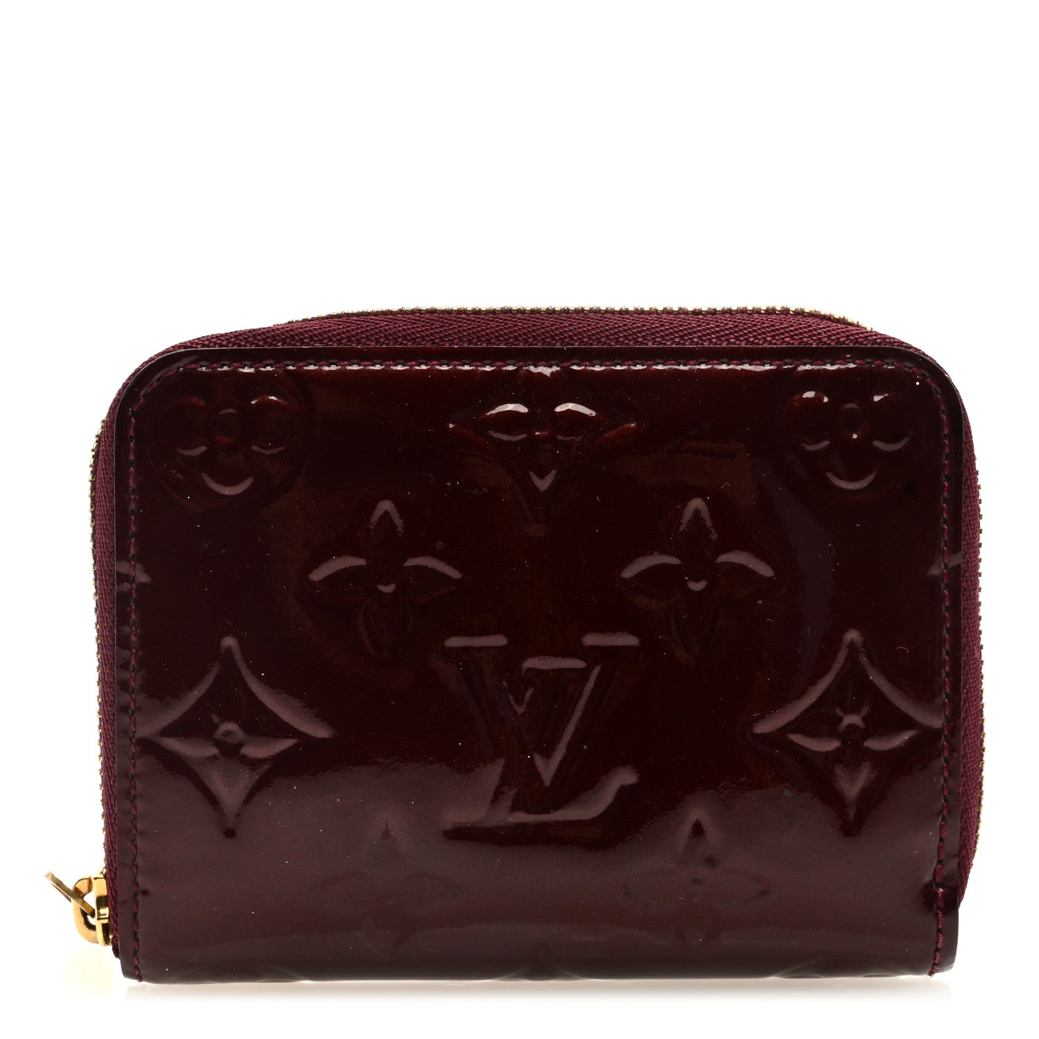 Louis Vuitton Vernis Zippy Coin Purse Wallet Amarante 1 of 6