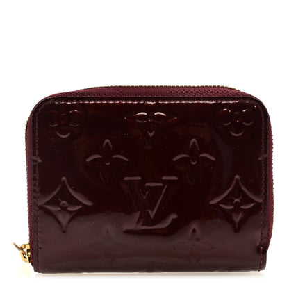 Louis Vuitton Vernis Zippy Coin Purse Wallet Amarante 1 of 6
