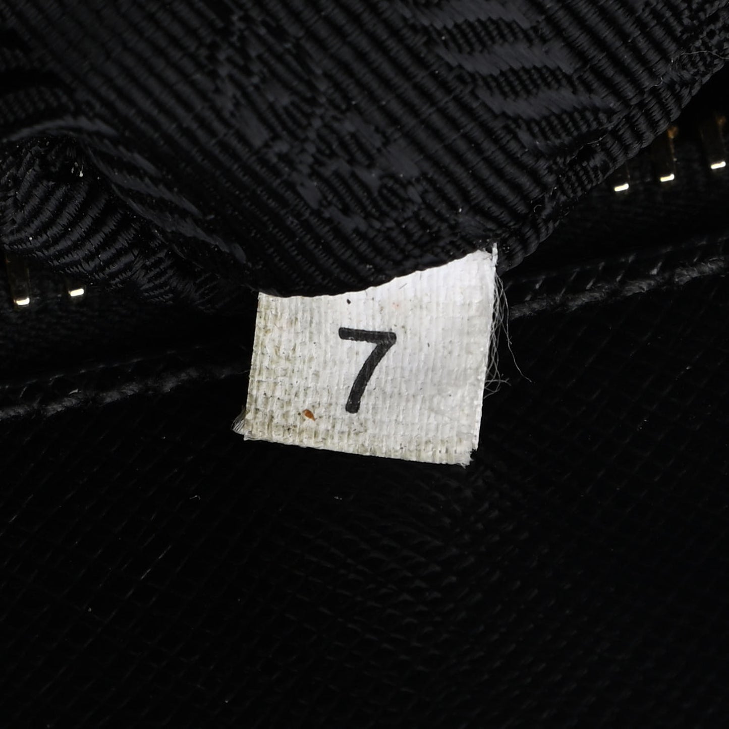 Saffiano Small Galleria Double Zip Tote Black