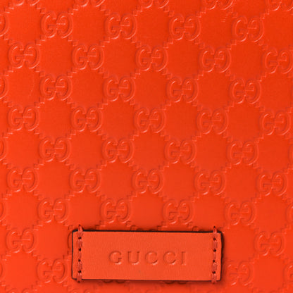 Gucci Soft Microguccissima Crossbody Wallet Sun Orange 7 of 10