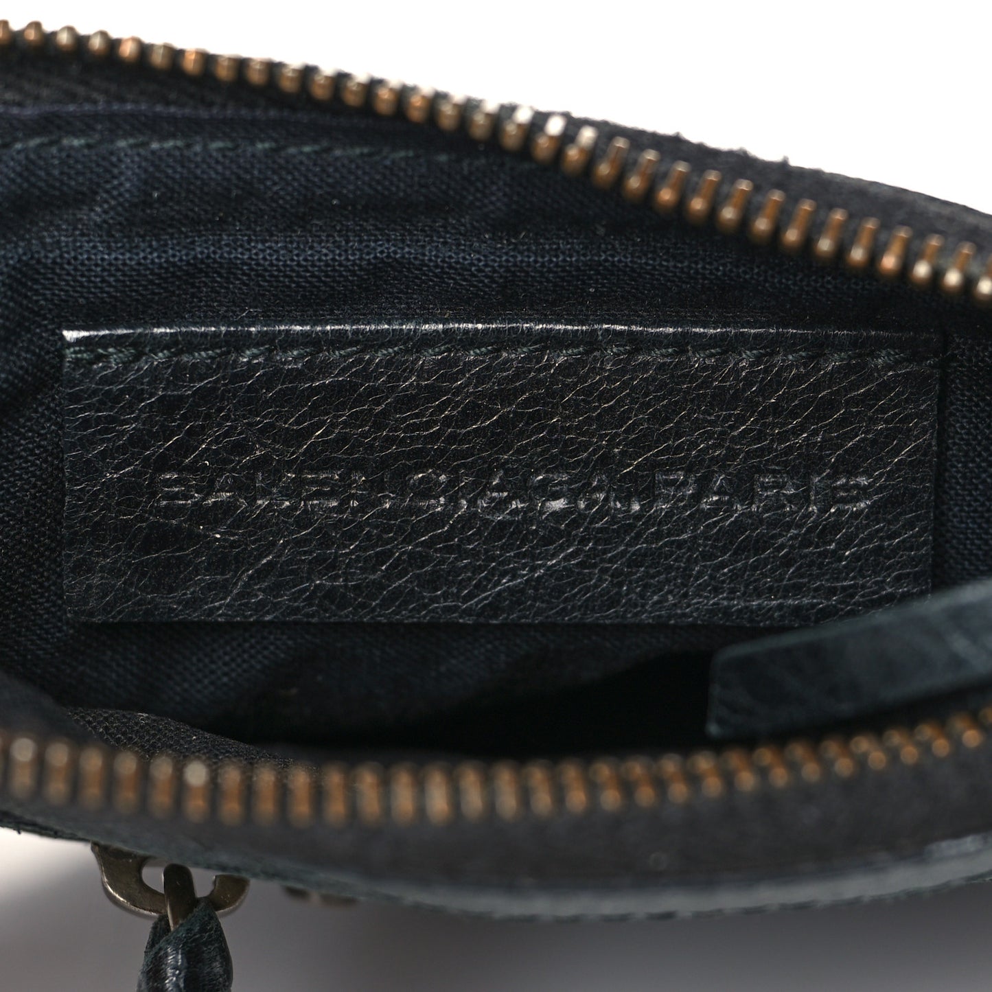 Agneau Classic Hardware M Porte-Monnaie Coin Purse Black