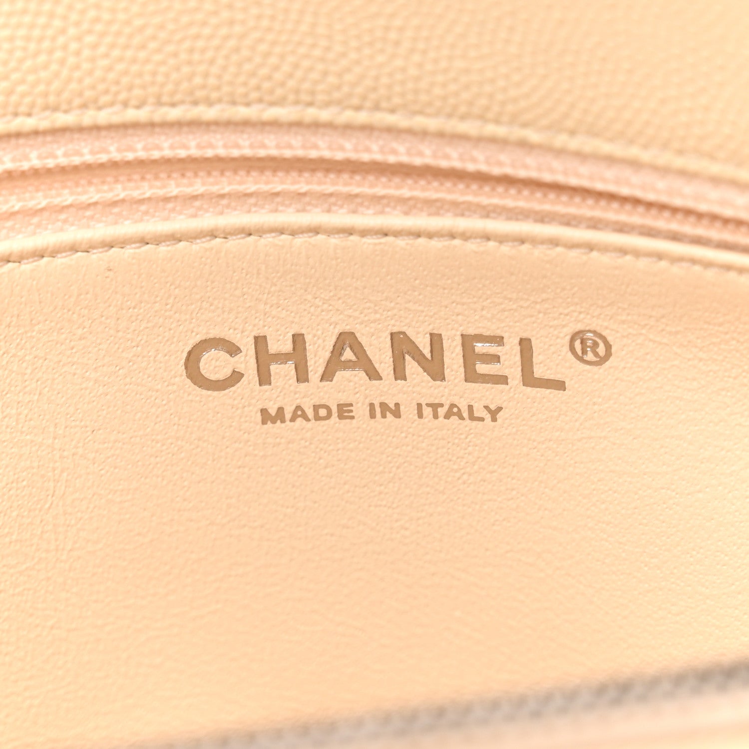 Chanel Caviar Lizard Quilted Medium Coco Handle Flap Ivory 7 of 12