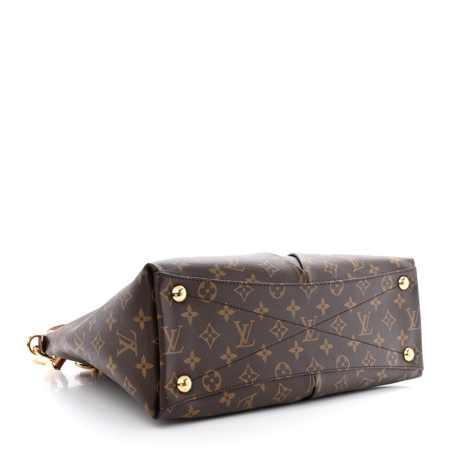 Louis Vuitton Monogram V Tote MM Black 4 of 10