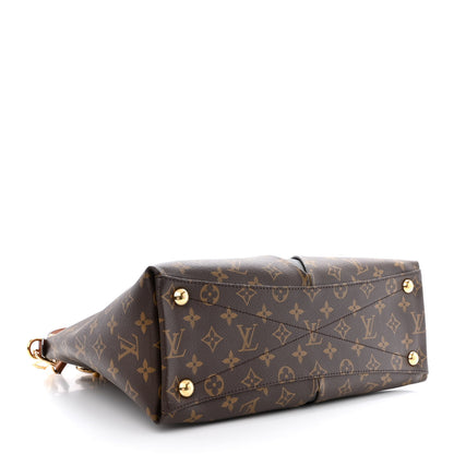 Louis Vuitton Monogram V Tote MM Black 4 of 10