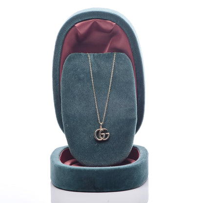 Gucci 18K Yellow Gold Running G Pendant Necklace 7 of 7
