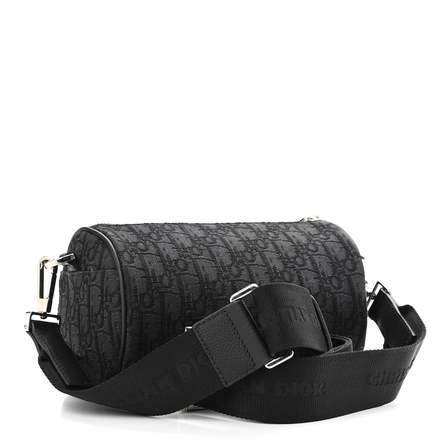 Christian Dior Oblique Roller Messenger Bag Black 3 of 11
