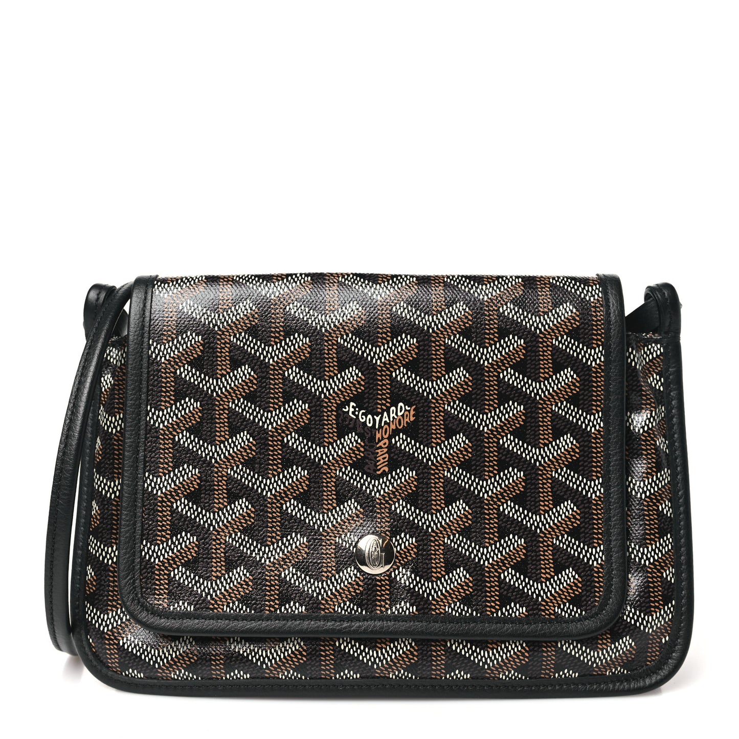 Goyardine Plumet Wallet Clutch Black