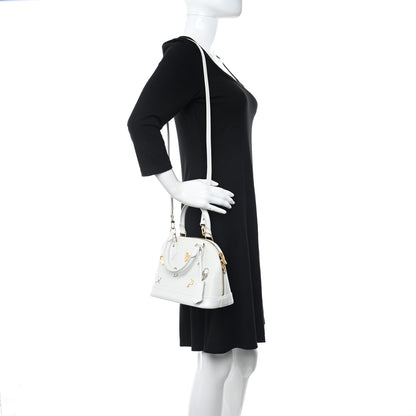 Louis Vuitton Epi Love Lock Alma BB White 2 of 9
