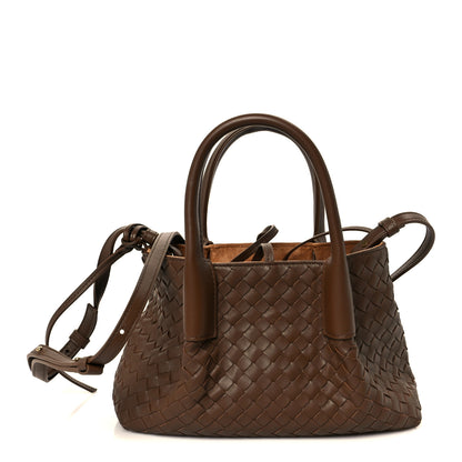 Bottega Veneta Calfskin Intrecciato Small Pinacoteca Tote Nocciola Amber 1 of 10