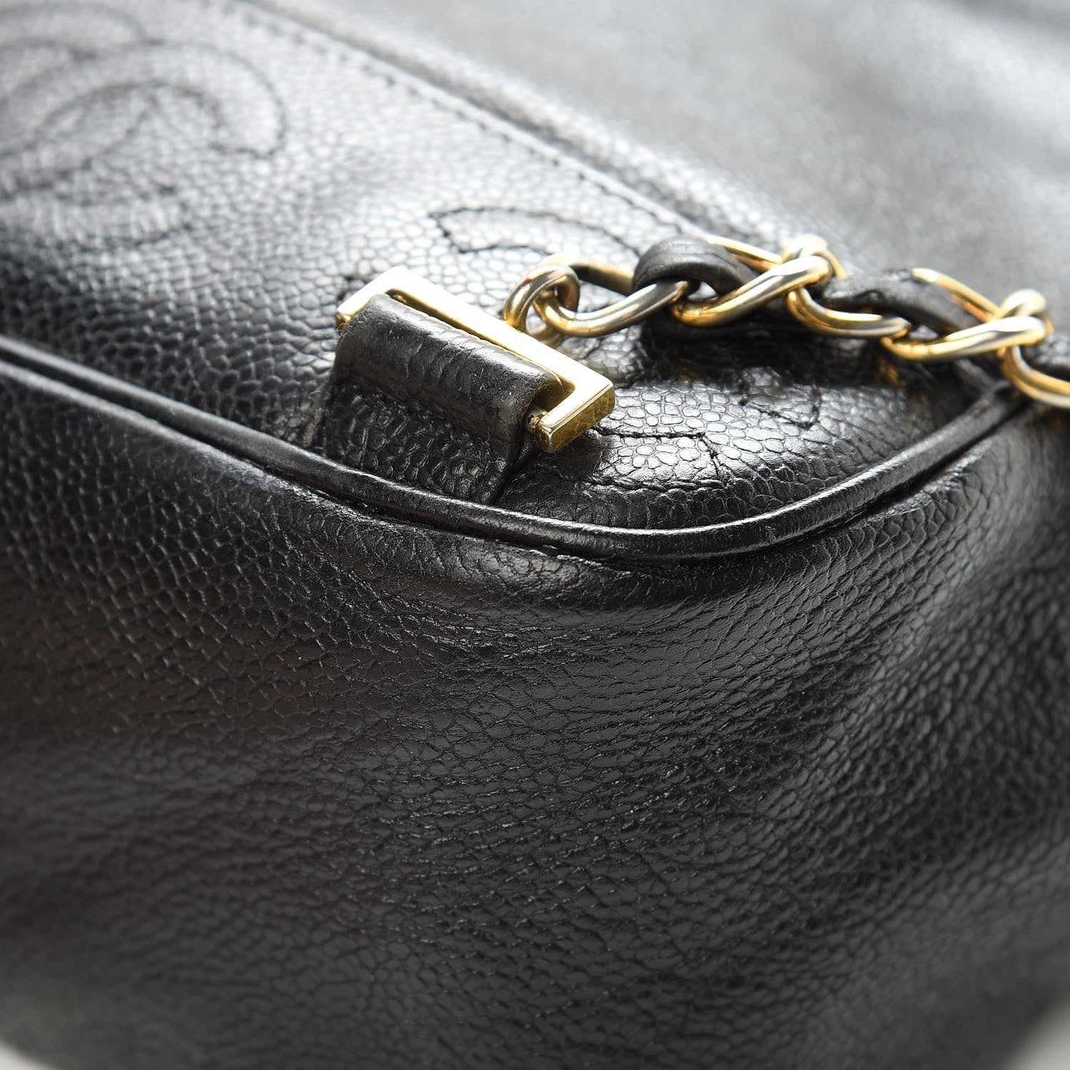 Chanel Caviar CC Backpack Black 11 of 15
