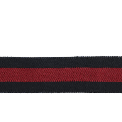 Gucci Web Queen Margaret Bee Belt 90 36 Red Navy 5 of 5