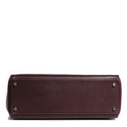 Hermes Evergrain Kelly Retourne 32 Havane 6 of 26