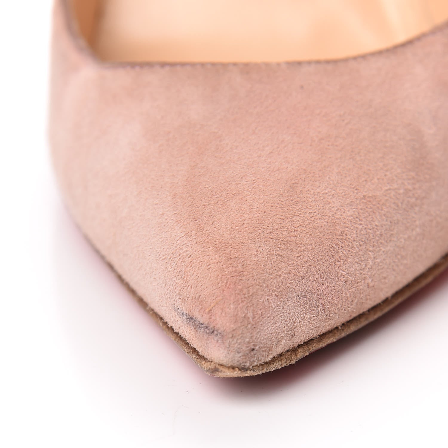 Christian Louboutin Suede Pigalle Follies 100 Pumps 42 Doudou 14 of 20
