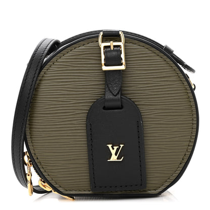 Louis Vuitton Epi Mini Boite Chapeau Kaki 1 of 9