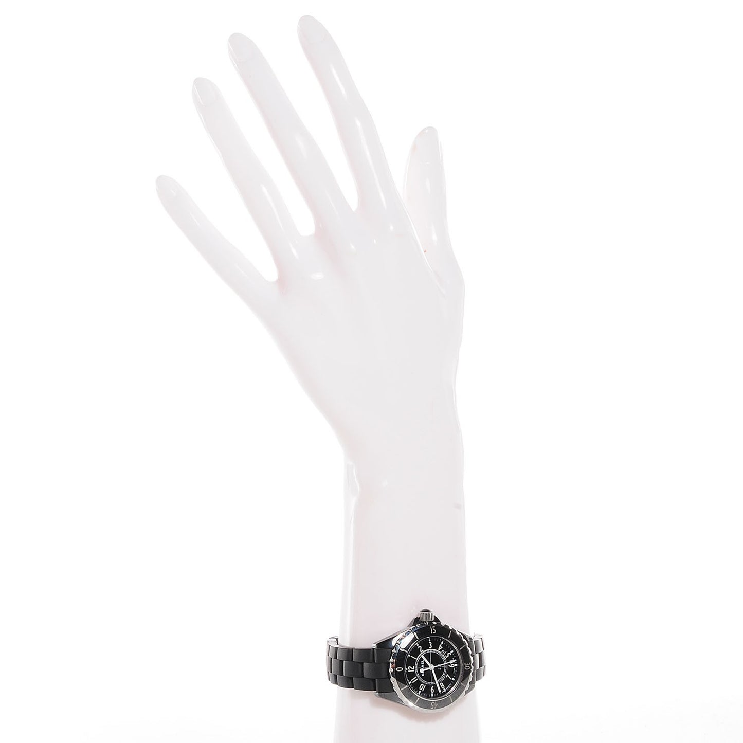 Stainless Steel Ceramic 33mm J12 Quartz Watch Black