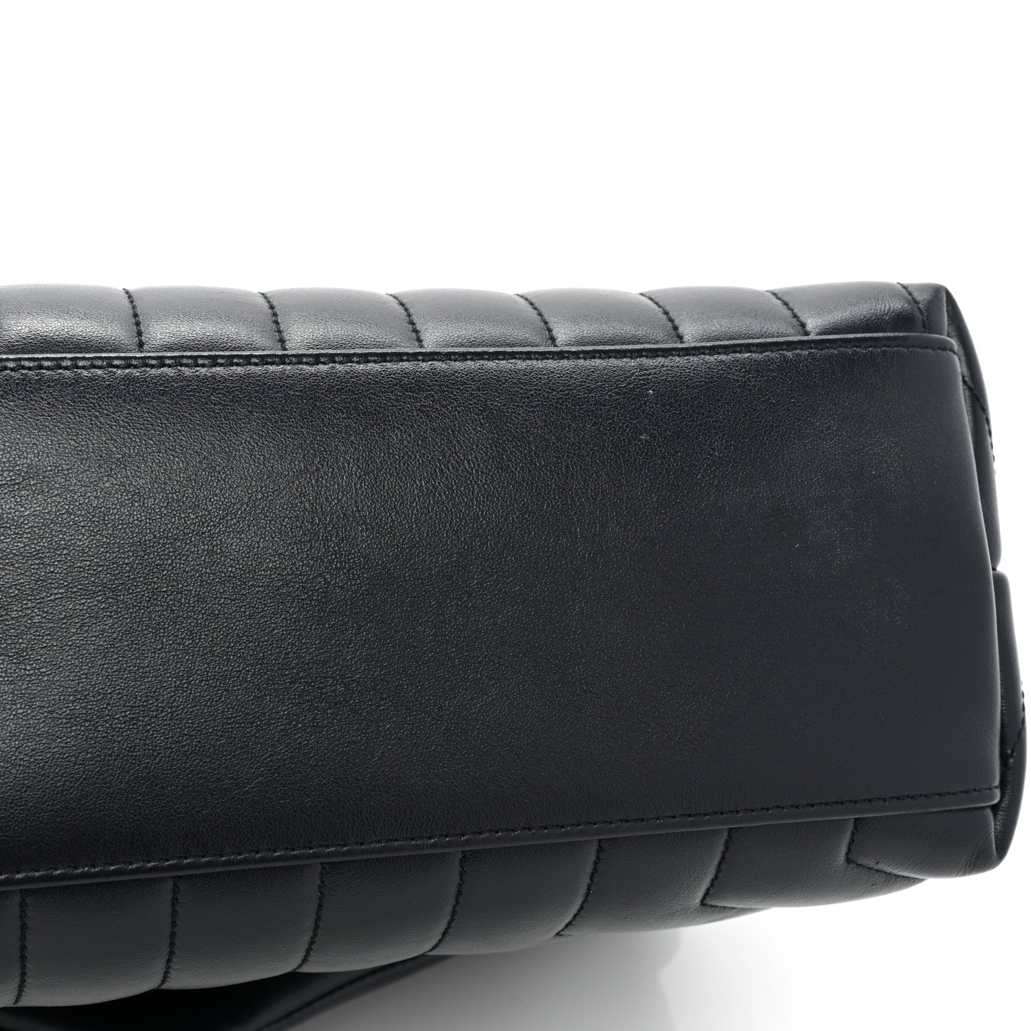 Saint Laurent Calfskin Y Quilted Monogram Medium Loulou Chain Satchel Medium Blue 19 of 20