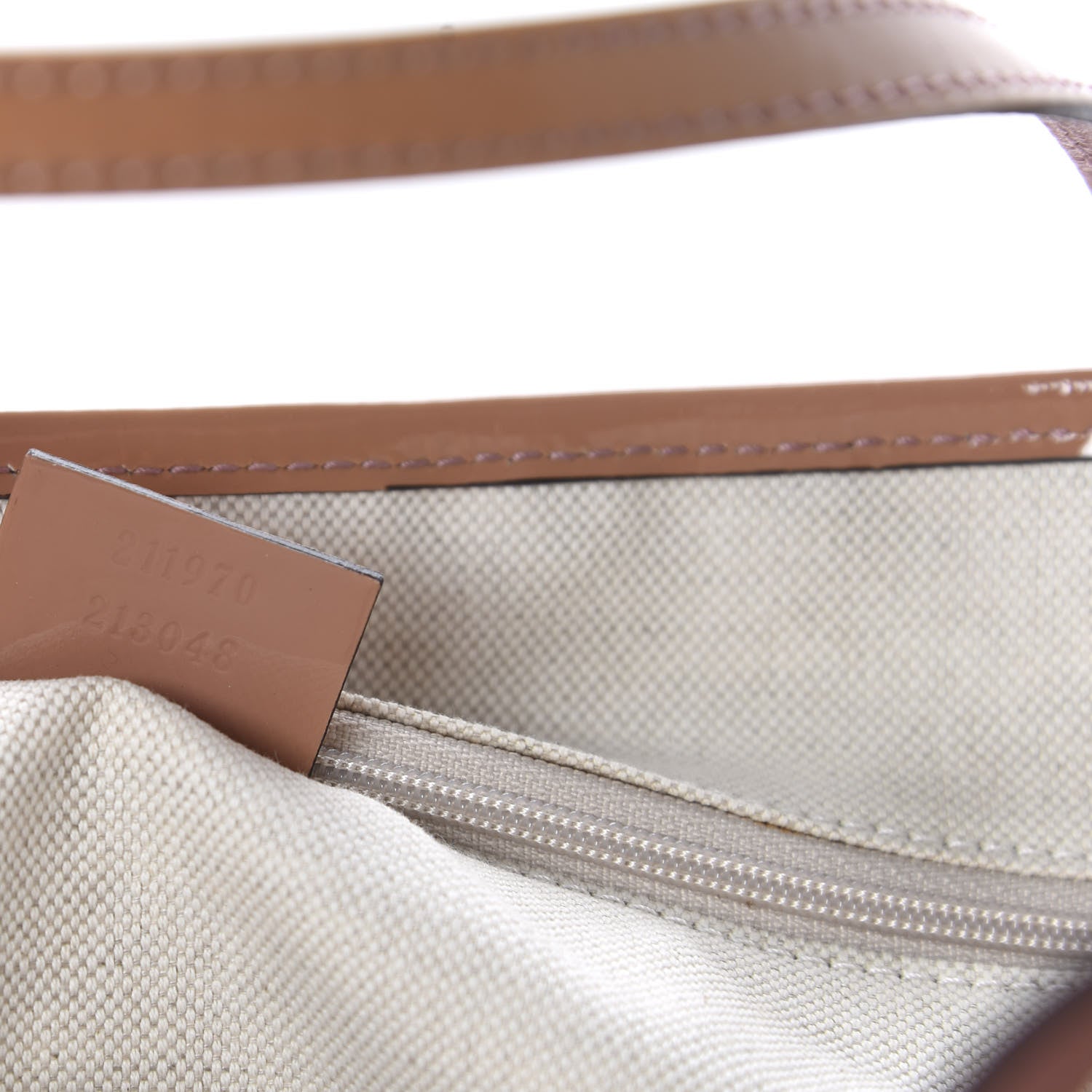 Gucci Monogram Patent Web Large Jolie Tote Pink 9 of 10