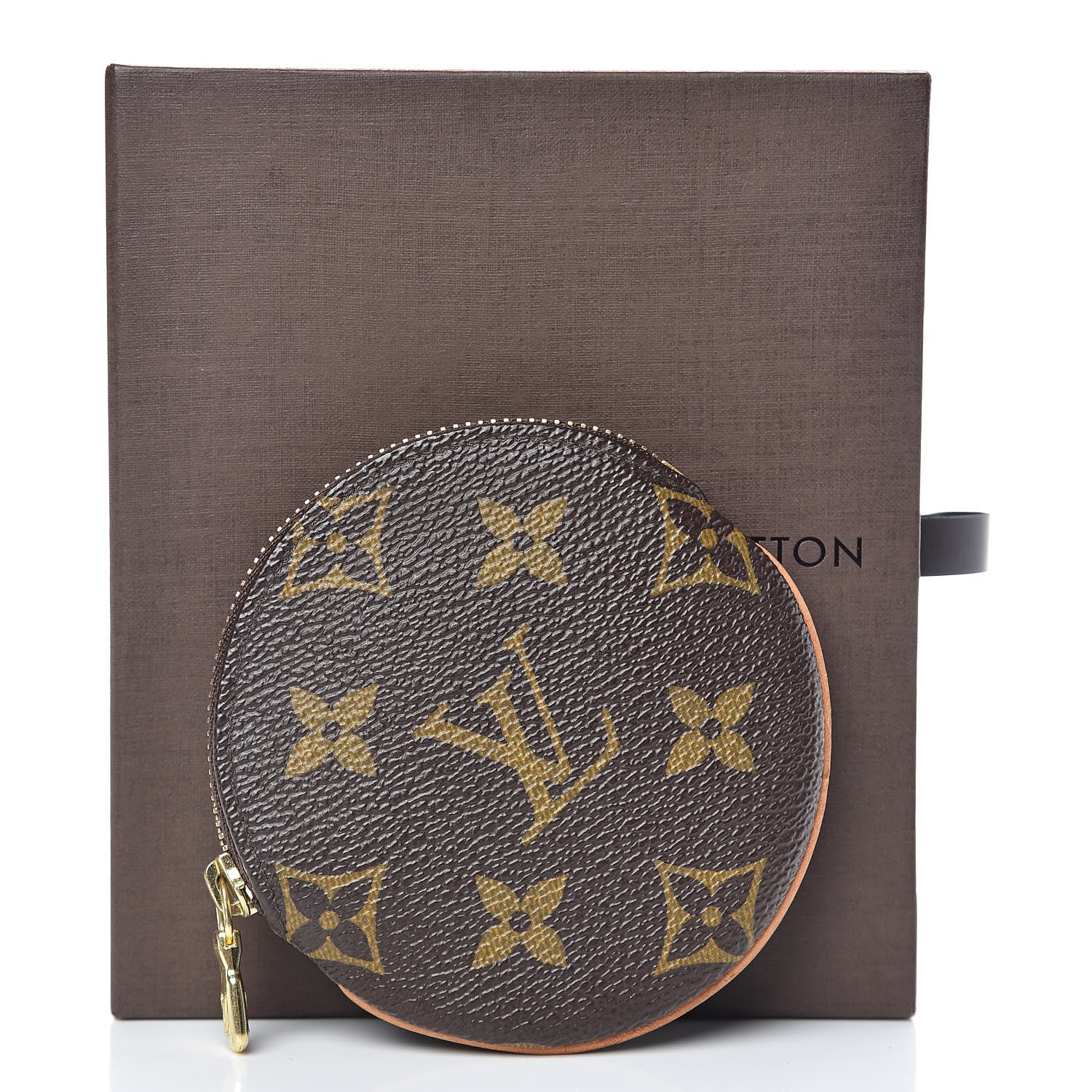 Louis Vuitton Monogram Round Coin Purse 7 of 7