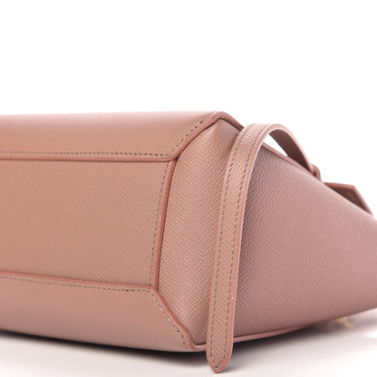 Celine Grained Calfskin Nano Belt Bag Antique Rose 7 of 9