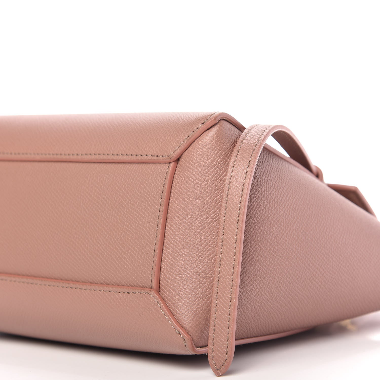 Celine Grained Calfskin Nano Belt Bag Antique Rose 7 of 9