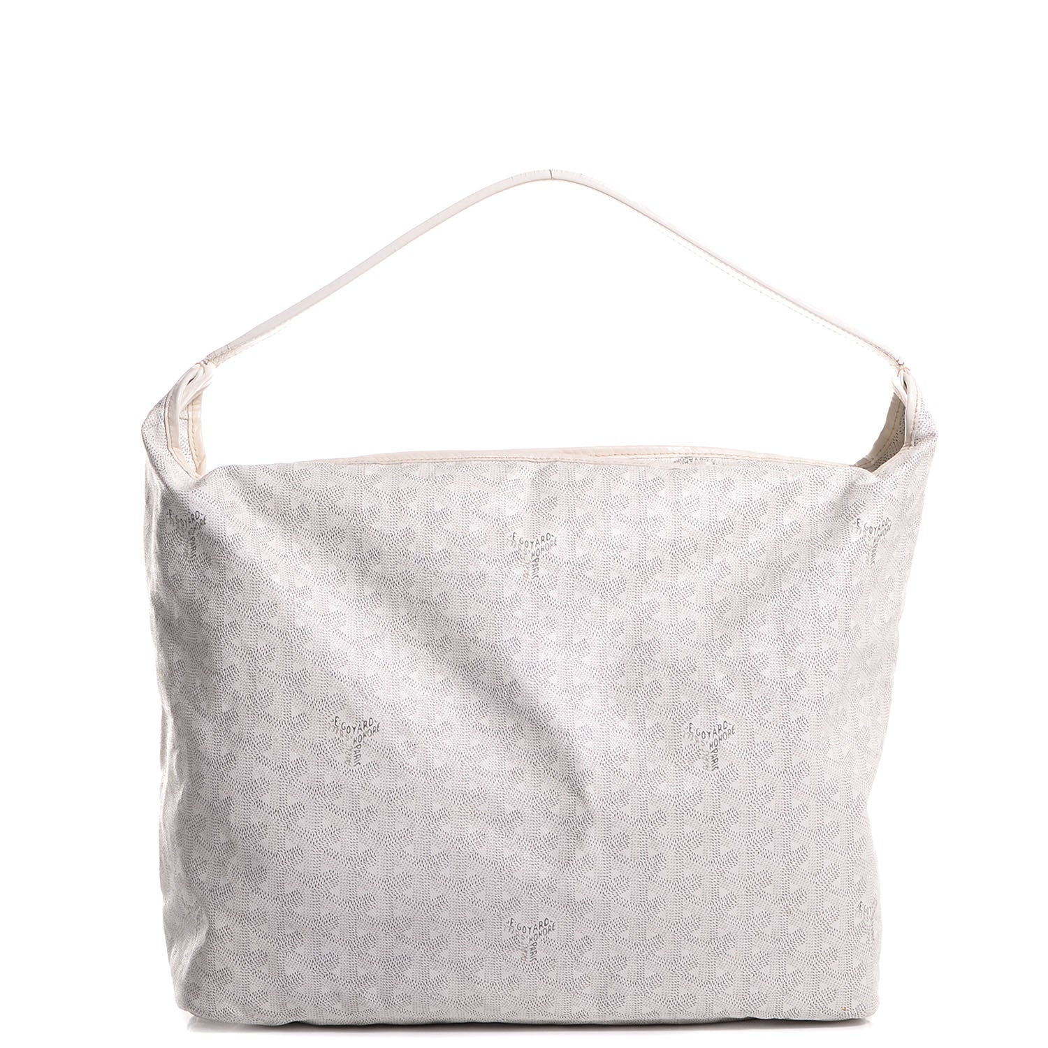 Goyard Goyardine Fidji Zip Hobo White 1 of 10