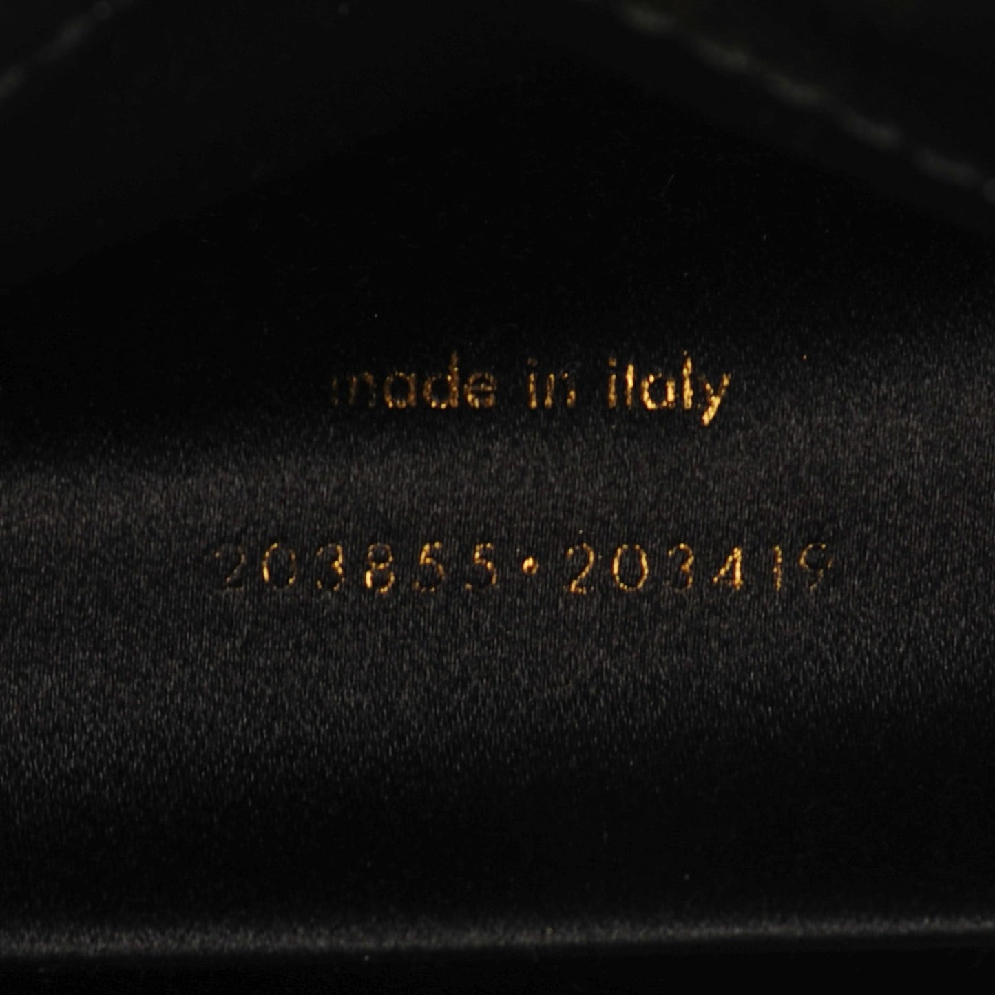 Textured Patent Monogram Large Belle De Jour Clutch Black