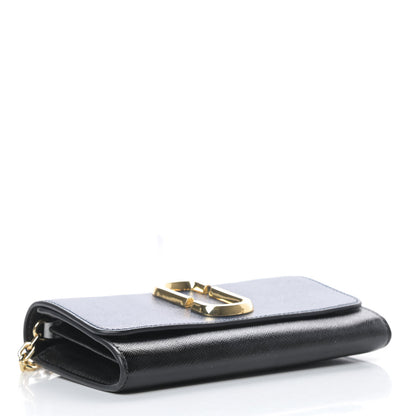 Marc Jacobs Saffino Snapshot Wallet on Chain Blue Multi 4 of 11