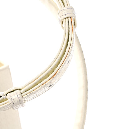 Christian Dior Patent Micro-Cannage Medium Lady Dior White 13 of 13