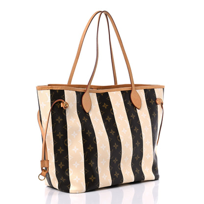 Louis Vuitton Monogram Rayures Neverfull MM 3 of 22