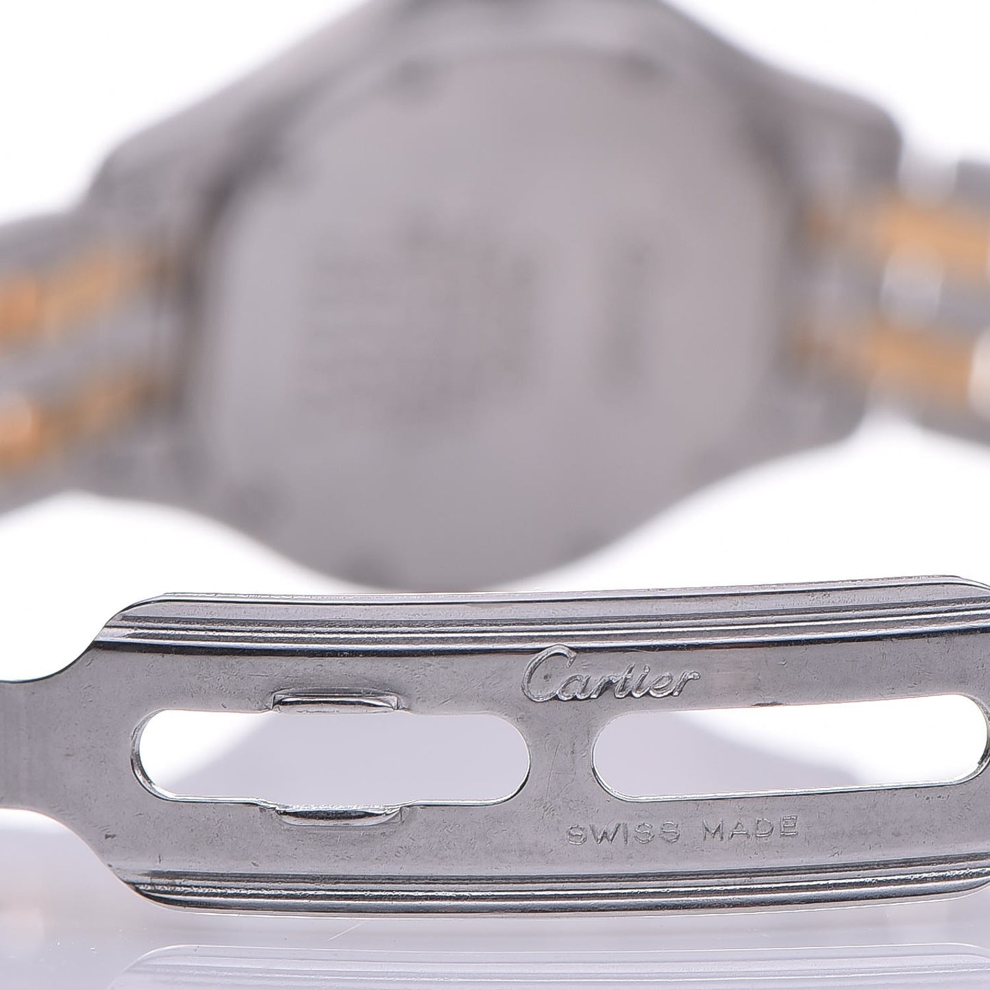 Stainless Steel 18K Yellow Gold 26mm Cougar Quartz Watch