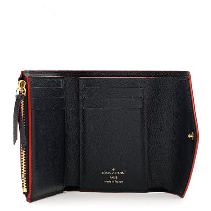 Louis Vuitton Empreinte Victorine Wallet Marine Rouge 5 of 10