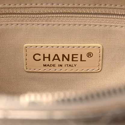 Chanel Metallic Lambskin Quilted Mini Bowling Bag Gold 7 of 11