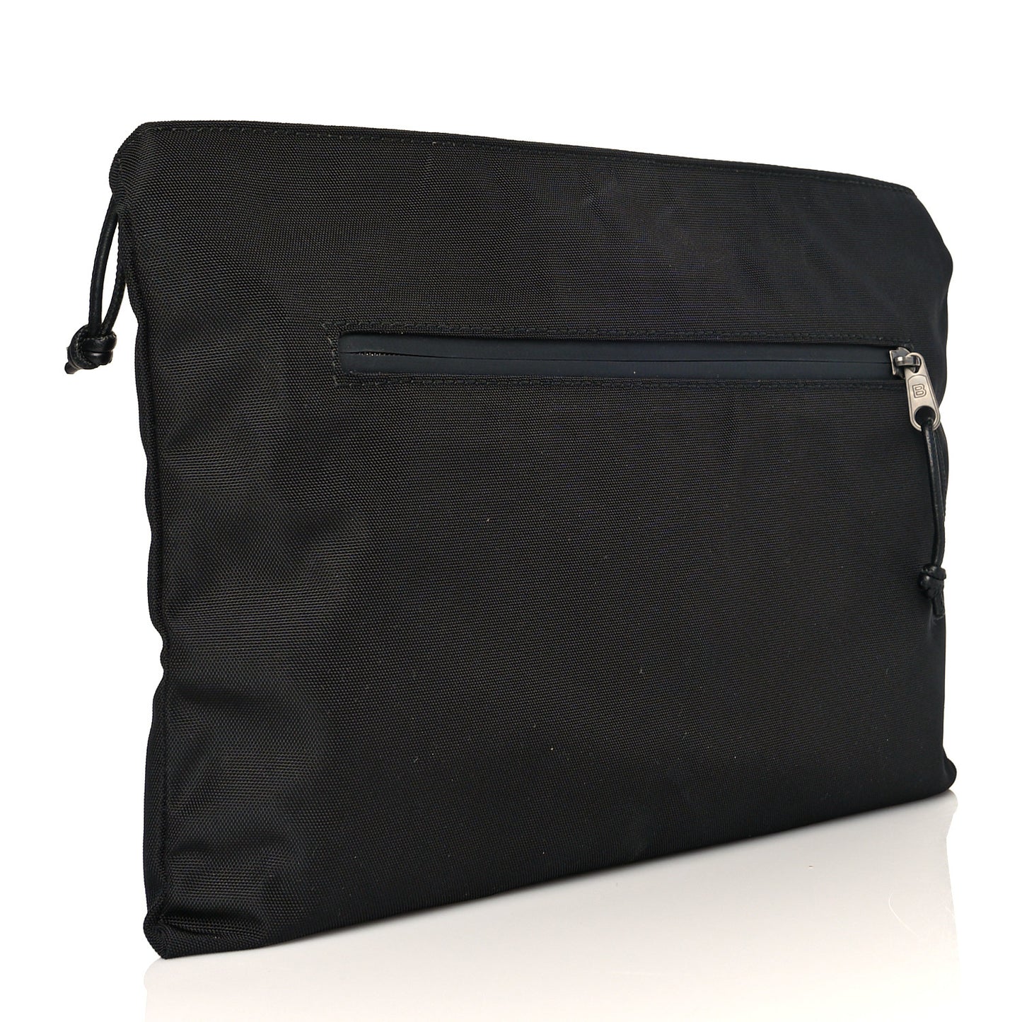 Nylon Political Campaign Logo Embroidered Documents Case Black