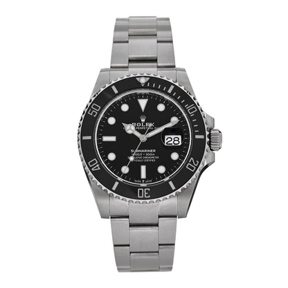 Rolex Stainless Steel 41mm Oyster Perpetual Submariner Date Watch Black 126610LN 1 of 5